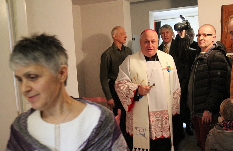 Bp Piotr Greger w Bielskim Towarzystwie Trzeźwości