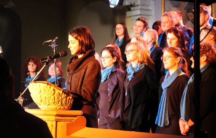 Bielski Chór Gospel dla Zimbabwe w kościele ewangelickim w Starym Bielsku