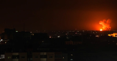 Izrael przeprowadził serię ataków lotniczych w Syrii i w Strefie Gazy