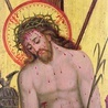 ▲	Chrystus Boleściwy, renesansowe malowidło we wnęce dawnego tabernakulum z katedry św. Jakuba w Olsztynie. 