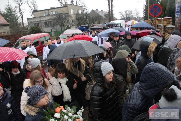 Ostatnie pożegnanie śp. ks. Andrzeja Tarabuły