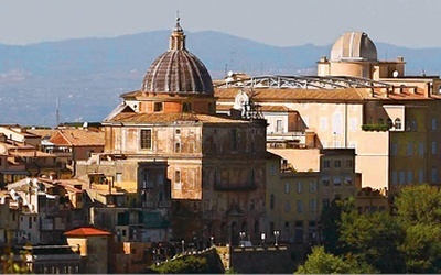 Obserwatorium w Castel Gandolfo, w którym pracował o. George Coyne.