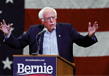 Wiele wskazuje na to, że rywalem Donalda Trumpa w wyborach prezydenckich będzie Bernie Sanders.