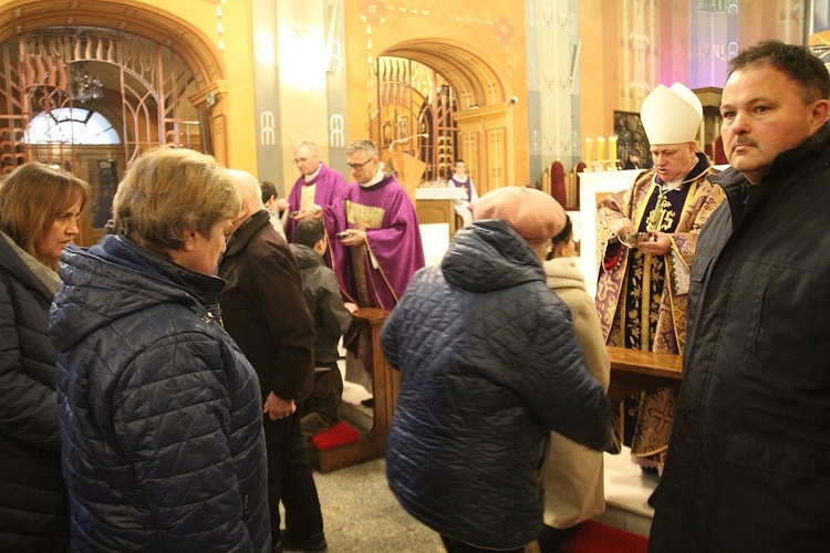 Środa Popielcowa w katedrze św. Mikołaja w Bielsku-Białej