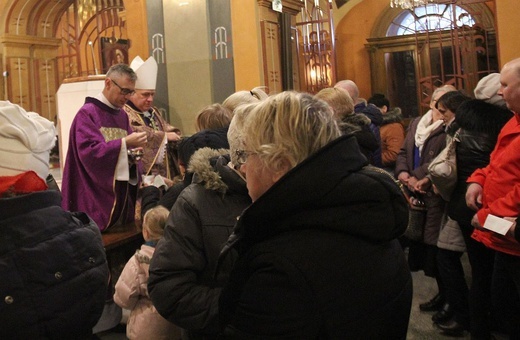 Środa Popielcowa w katedrze św. Mikołaja w Bielsku-Białej