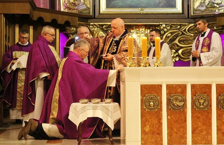 Środa Popielcowa w katedrze św. Mikołaja w Bielsku-Białej