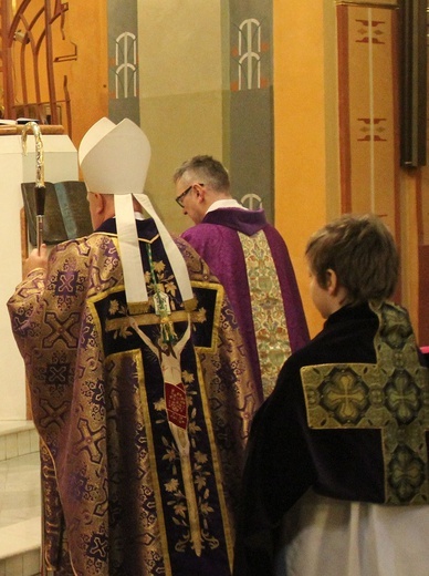 Środa Popielcowa w katedrze św. Mikołaja w Bielsku-Białej