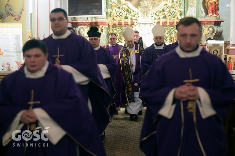 Procesja pokutna i Msza św. z obrzędem posypania głów popiołem