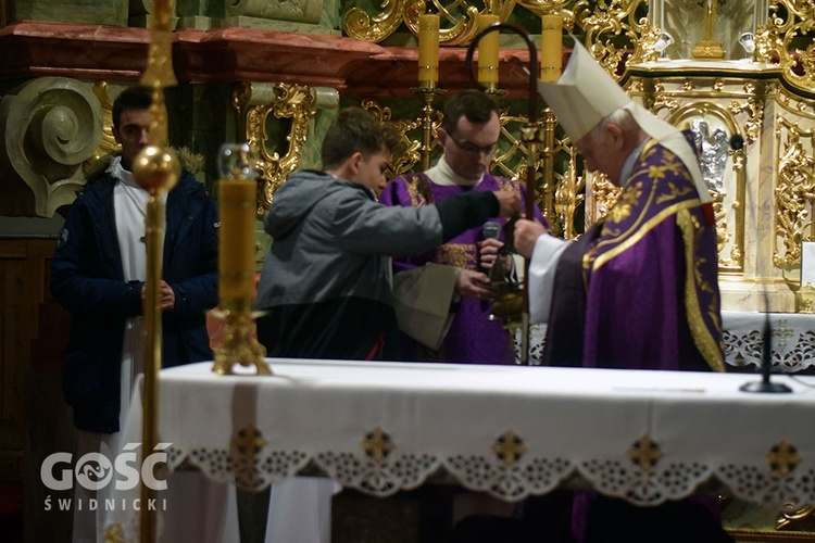 Procesja pokutna i Msza św. z obrzędem posypania głów popiołem