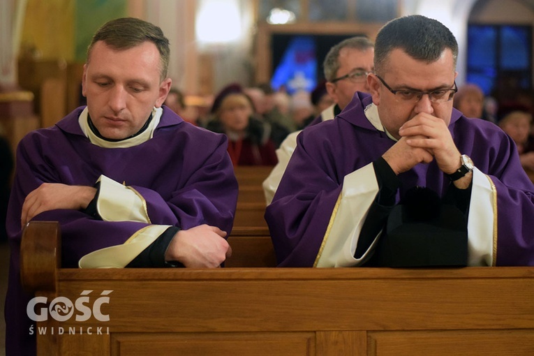 Procesja pokutna i Msza św. z obrzędem posypania głów popiołem