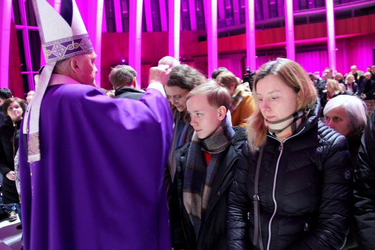 Środa Popielcowa w Świątyni Opatrzności Bożej