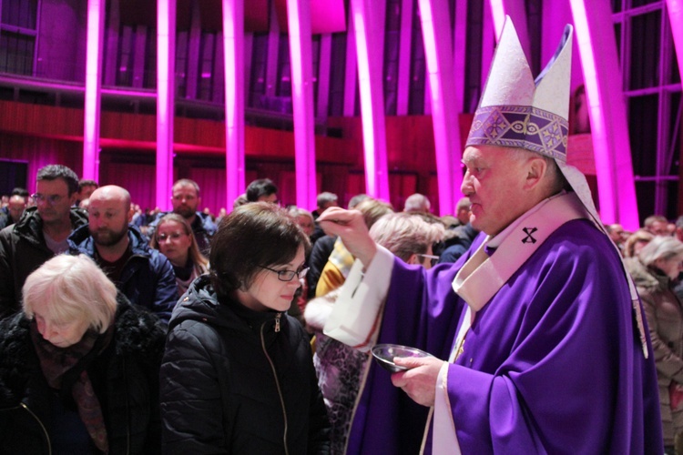 Środa Popielcowa w Świątyni Opatrzności Bożej