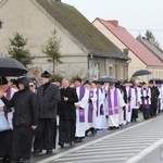 Ostatnie pożegnanie ks. Zbigniewa Cieszkowskiego w Trzebiszewie