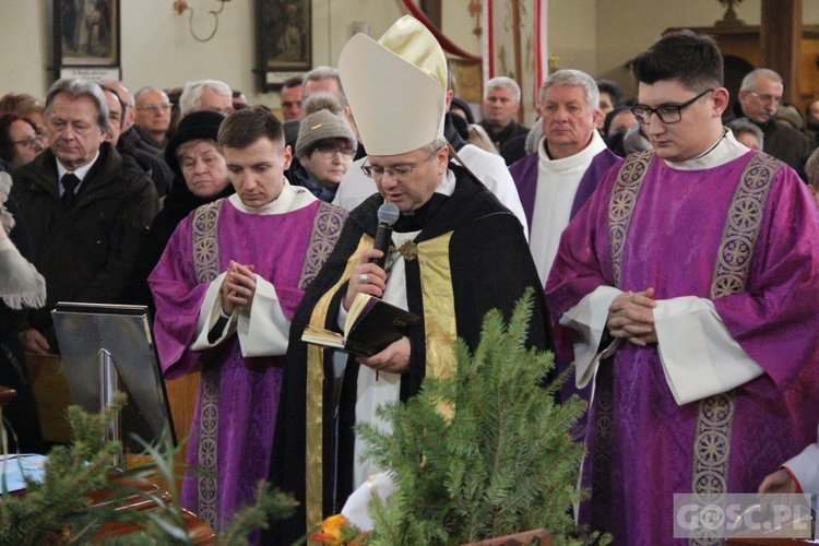 Ostatnie pożegnanie ks. Zbigniewa Cieszkowskiego w Trzebiszewie