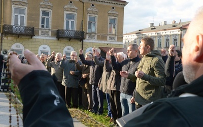 Po raz pierwszy panowie spotkali się na Męskim Różańcu w październiku ubiegłego roku.