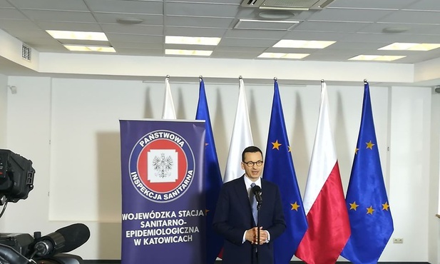 Katowice. Nie mamy w Polsce koronawirusa - poinformował premier Mateusz Morawiecki 