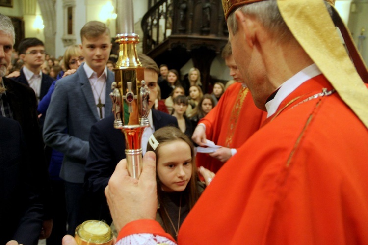 Tarnów - katedra. Bierzmowanie 2020