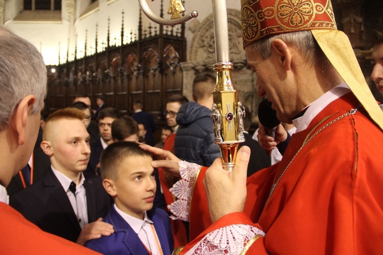 Tarnów - katedra. Bierzmowanie 2020