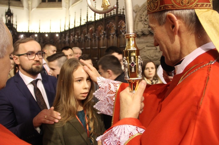 Tarnów - katedra. Bierzmowanie 2020