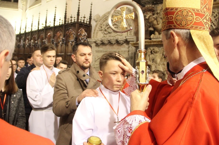 Tarnów - katedra. Bierzmowanie 2020