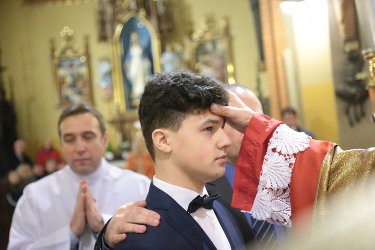 Bierzmowanie u Świętej Rodziny w Tarnowie