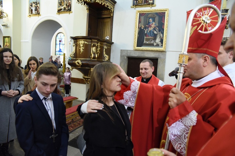 Bierzmowanie w Żegocinie