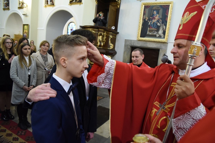 Bierzmowanie w Żegocinie