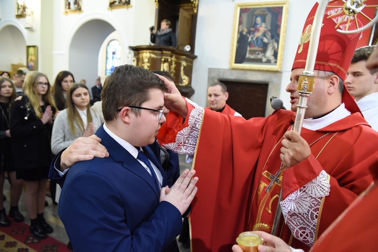 Bierzmowanie w Żegocinie