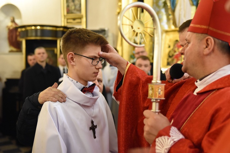 Bierzmowanie w Nowym Wiśniczu