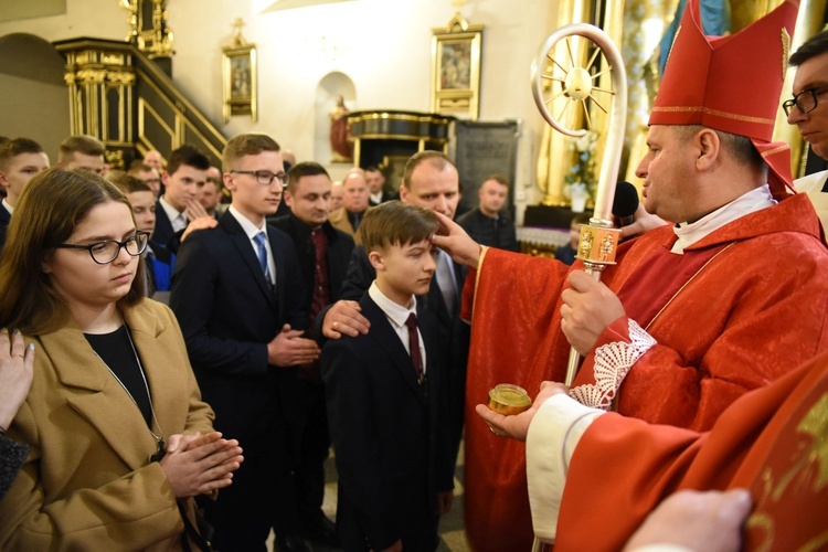 Bierzmowanie w Nowym Wiśniczu