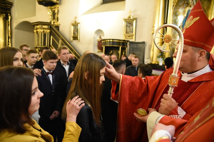 Bierzmowanie w Nowym Wiśniczu