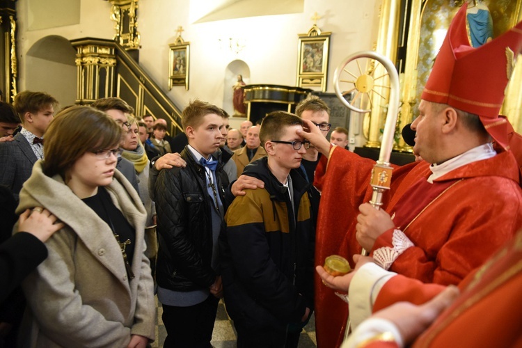 Bierzmowanie w Nowym Wiśniczu