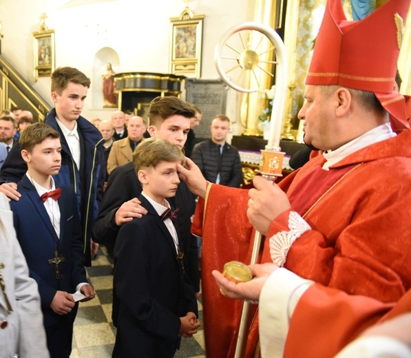 Bierzmowanie w Nowym Wiśniczu