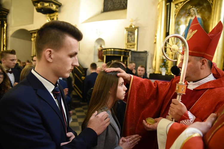 Bierzmowanie w Nowym Wiśniczu