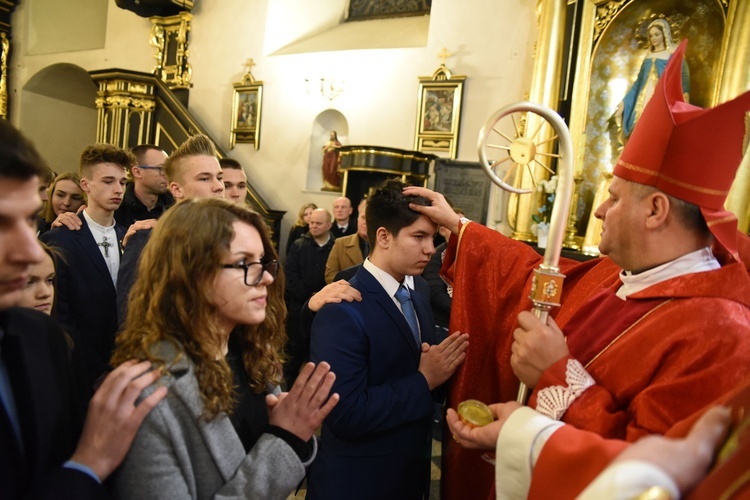 Bierzmowanie w Nowym Wiśniczu