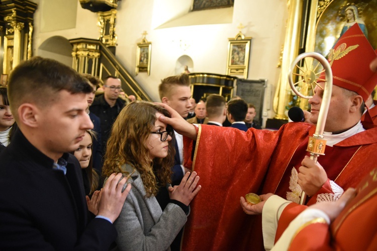 Bierzmowanie w Nowym Wiśniczu