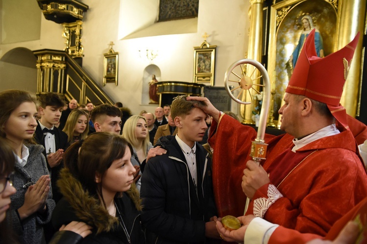 Bierzmowanie w Nowym Wiśniczu