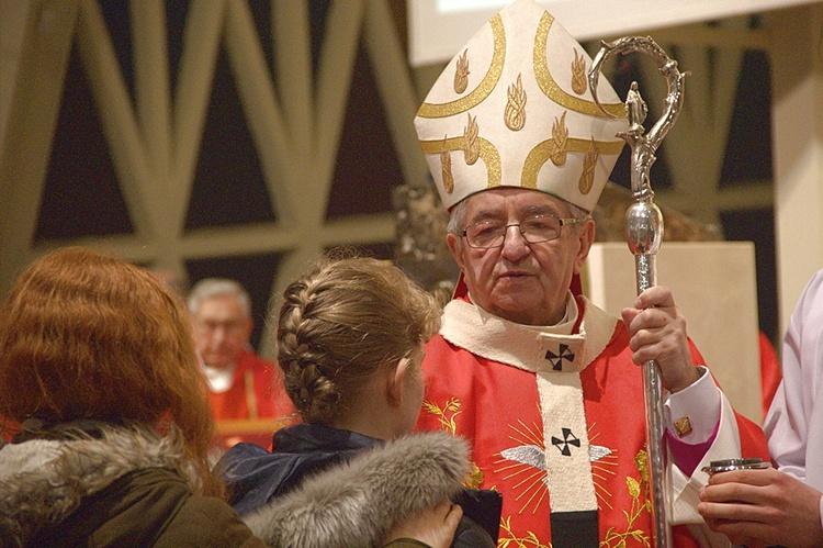 Uroczystość bierzmowania w Gdańsku-Osowej