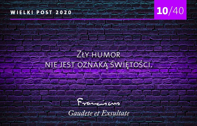 Humor a świętość. 10/40 rad papieża Franciszka