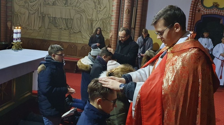 Celebracja na zakończenie kolejnego kroku oazowego