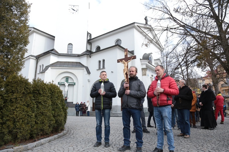 Męski Różaniec w Krynicy Zdroju