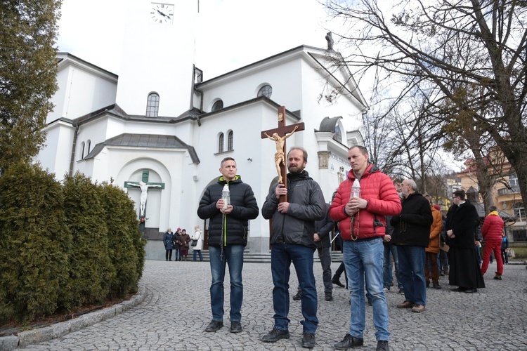 Męski Różaniec w Krynicy Zdroju