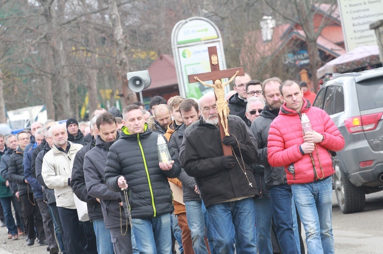 Męski Różaniec w Krynicy Zdroju