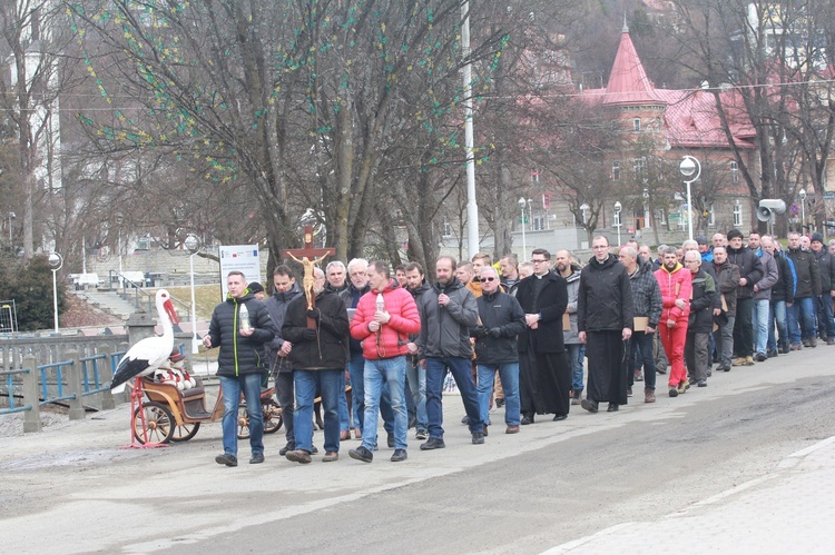 Męski Różaniec w Krynicy Zdroju