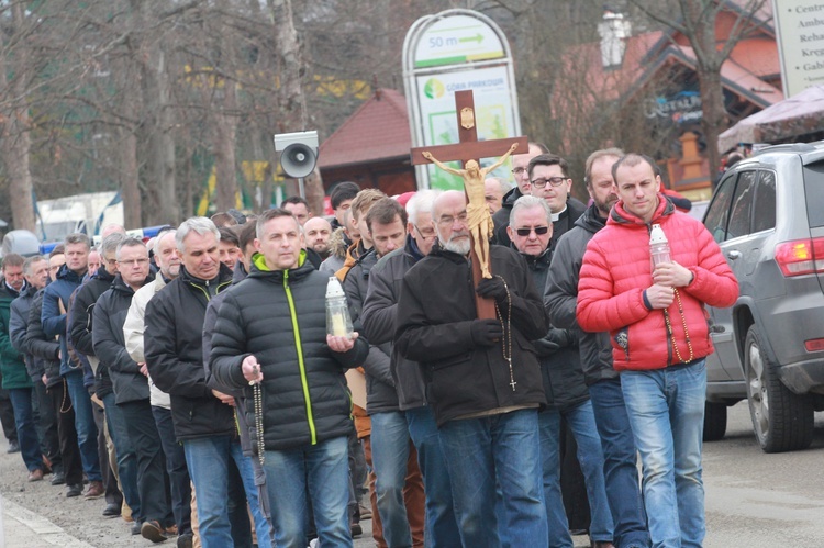 Męski Różaniec w Krynicy Zdroju