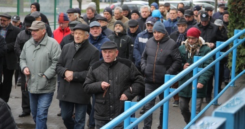 Męski Różaniec w Pile