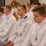 Ministranci przyjęli krzyże lektora