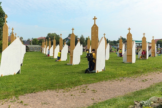 Tak wyglądała strefa pojednania w Dolinie Miłosierdzia w Łagiewnikach podczas ŚDM 2016 w Krakowie