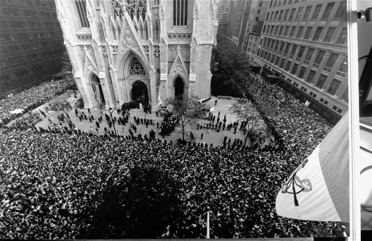 Nowy Jork, 5 października 1979, wizyta Jana Pawła II