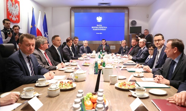 Prezydent: Na RBN merytoryczna dyskusja bez krytyki wobec władz